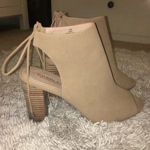 Open Toe Block Heels